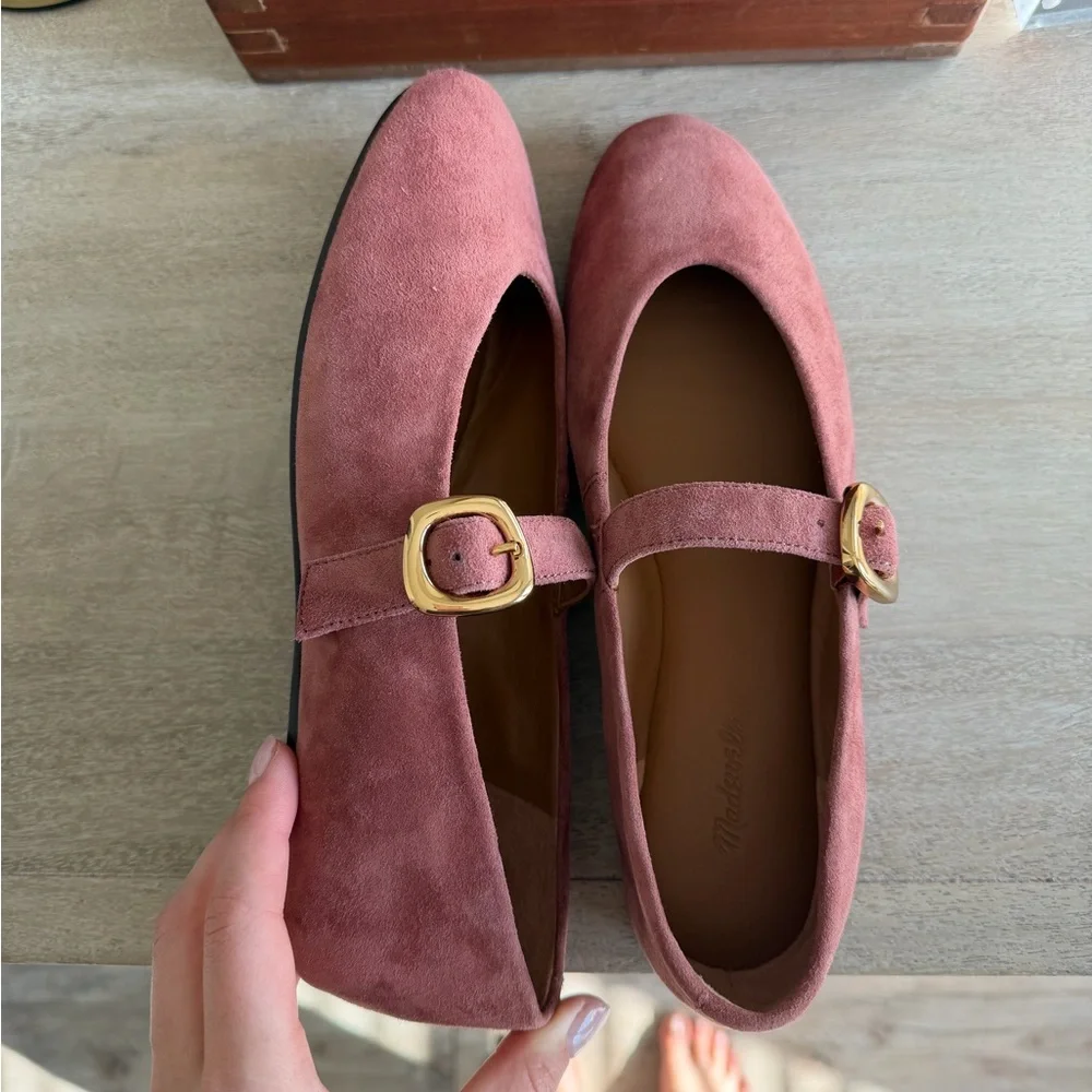 Madewell The Remy Mary Jane Flat - Picture 3 of 4